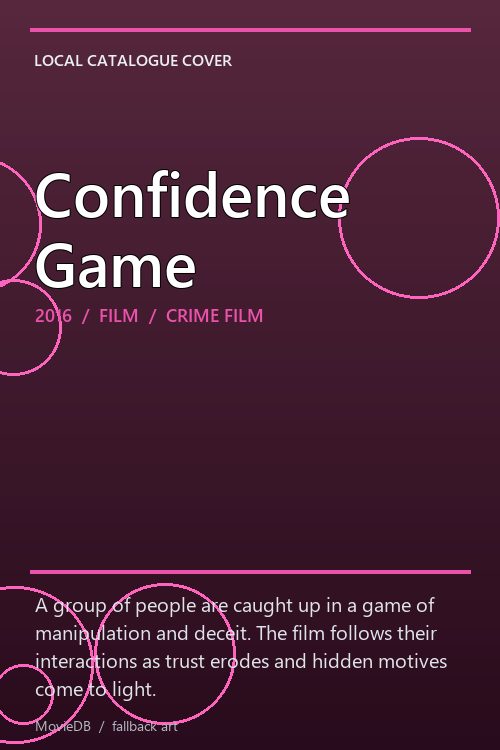 Confidence Game poster