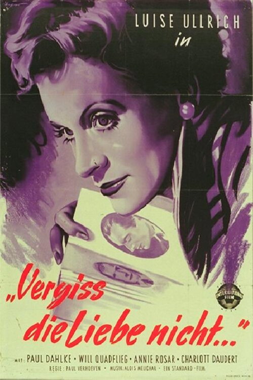 Don't Forget Love poster