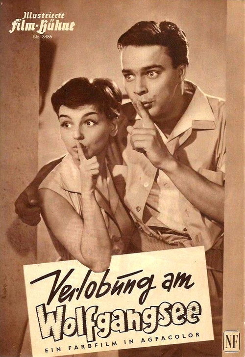 Engagement at Wolfgangsee poster