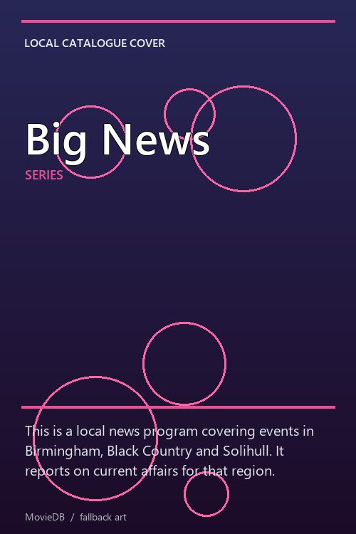 Big News poster
