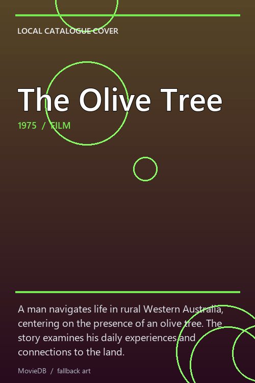 The Olive Tree poster