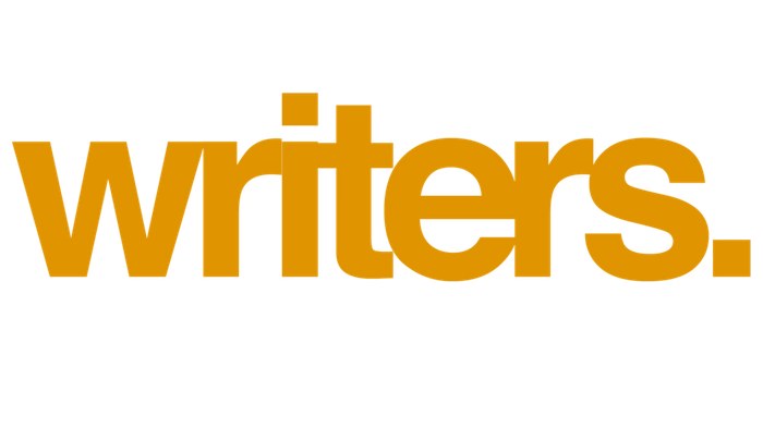 Writers poster