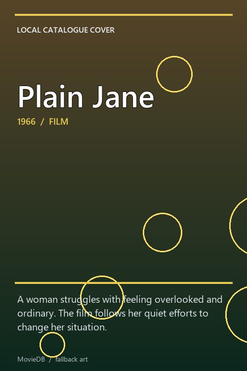 Plain Jane poster