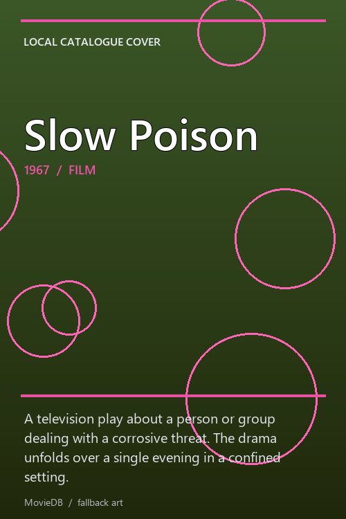 Slow Poison poster