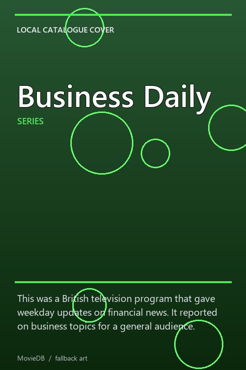 Business Daily poster