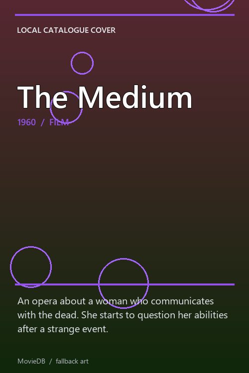 The Medium poster
