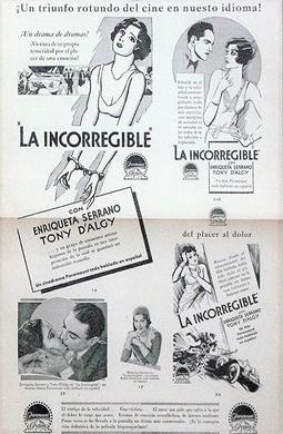 The Incorrigible poster