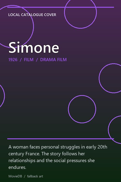 Simone poster