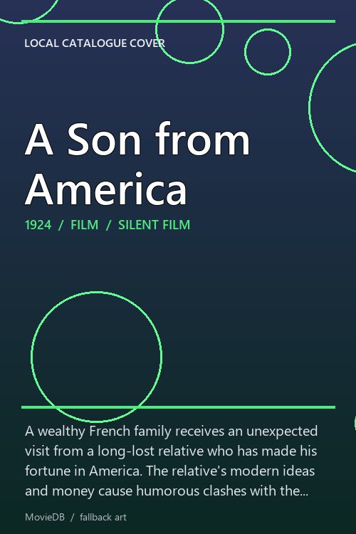 A Son from America poster