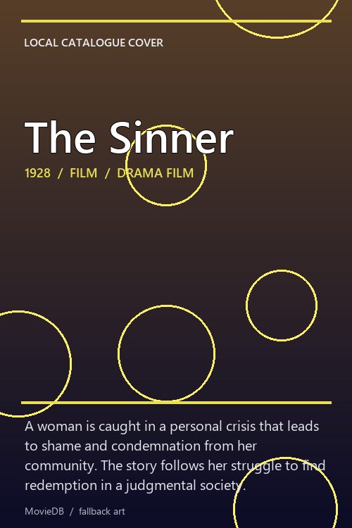 The Sinner poster