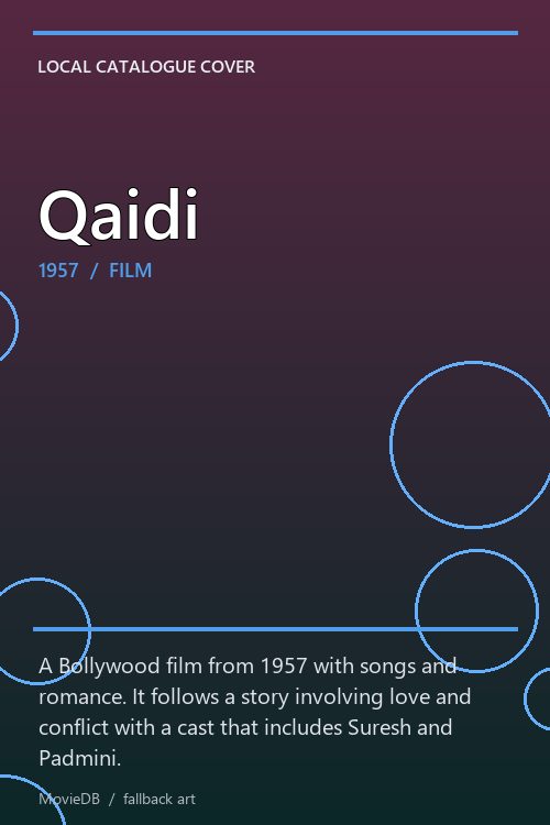 Qaidi poster