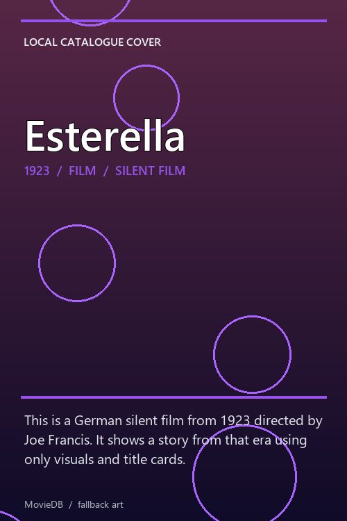 Esterella poster