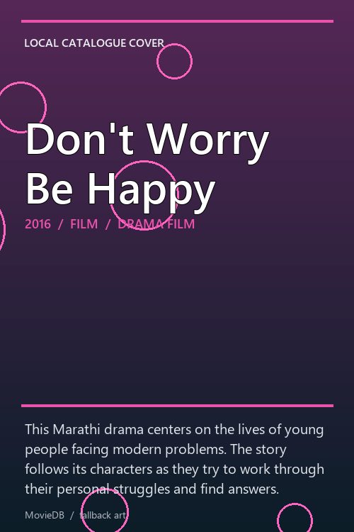 Don't Worry Be Happy poster