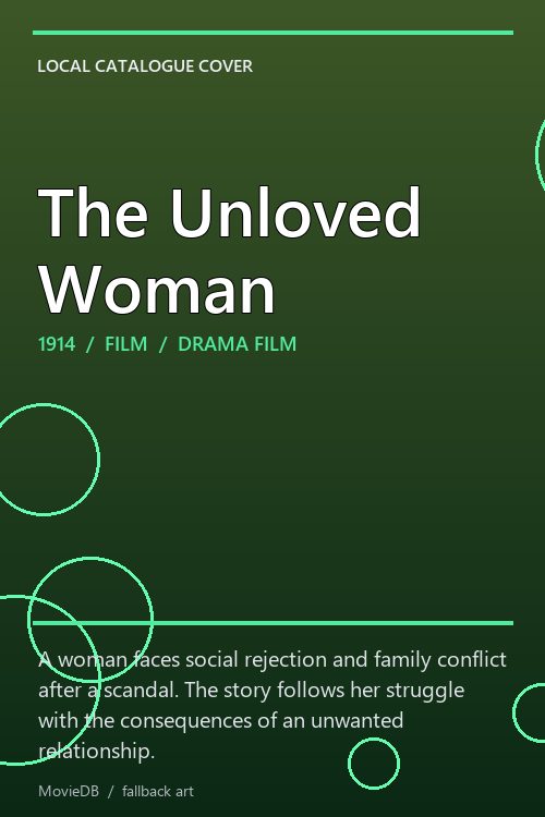 The Unloved Woman poster