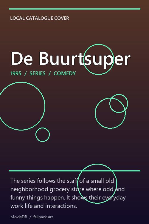 De Buurtsuper poster