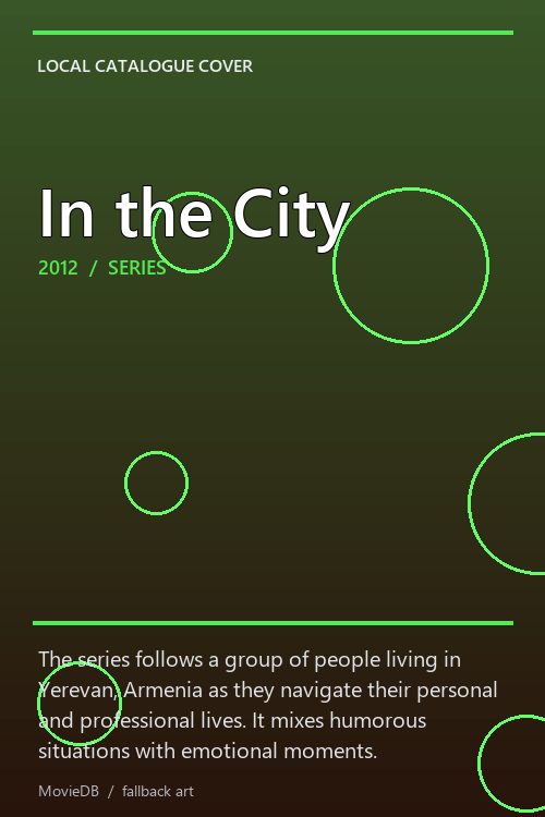 In the City poster
