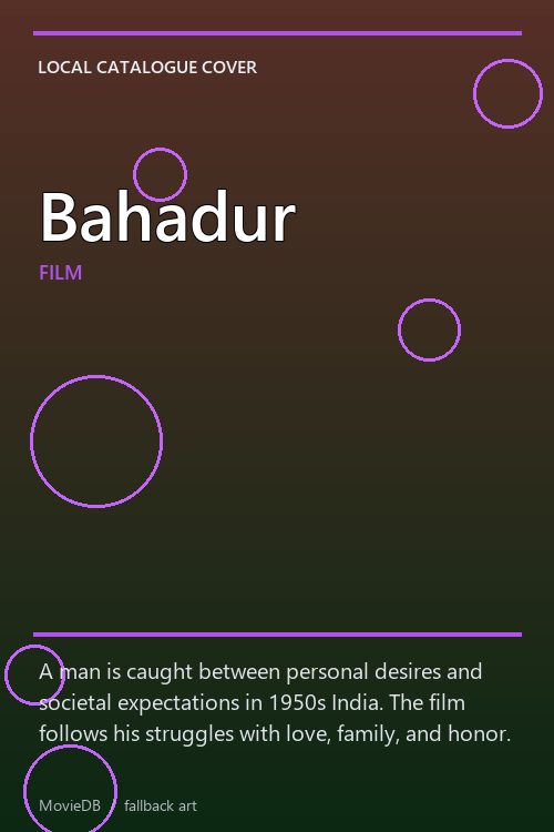 Bahadur poster