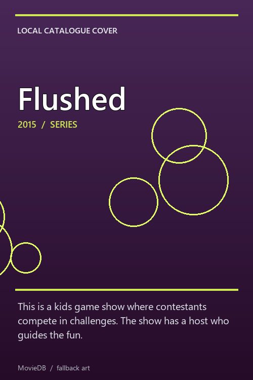 Flushed poster