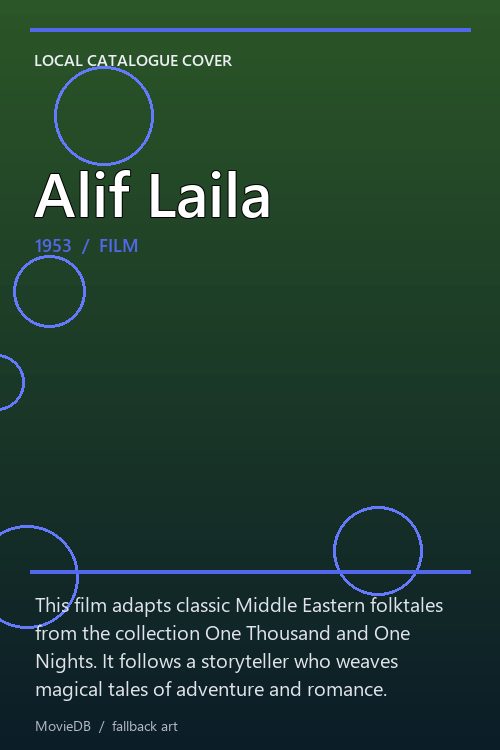 Alif Laila poster