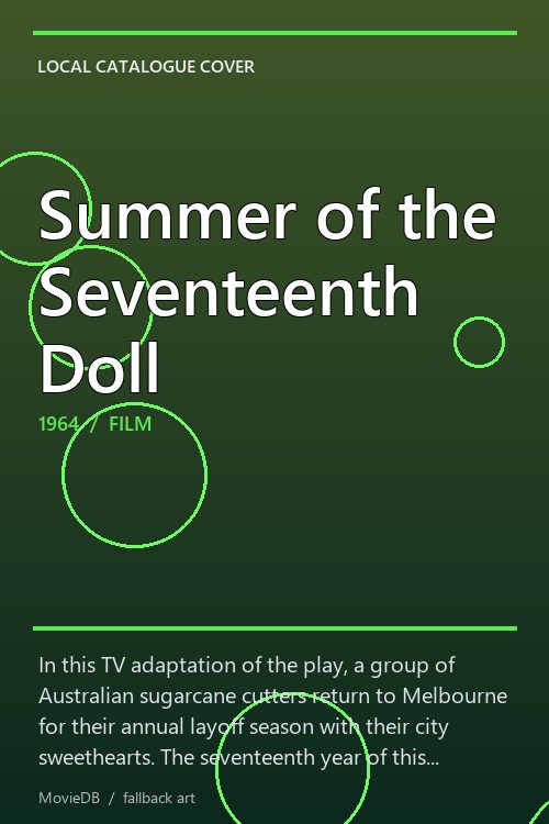 Summer of the Seventeenth Doll poster