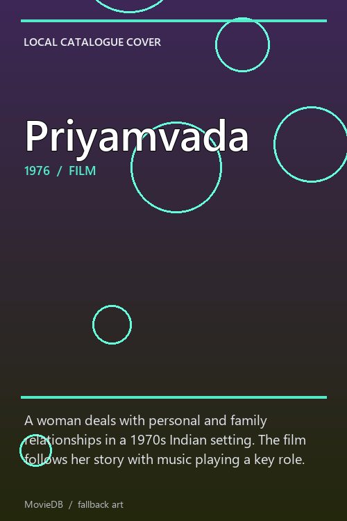 Priyamvada poster