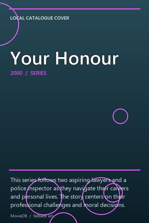 Your Honour poster