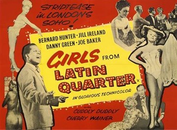 Girls of the Latin Quarter poster