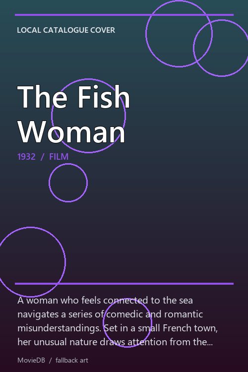 The Fish Woman poster