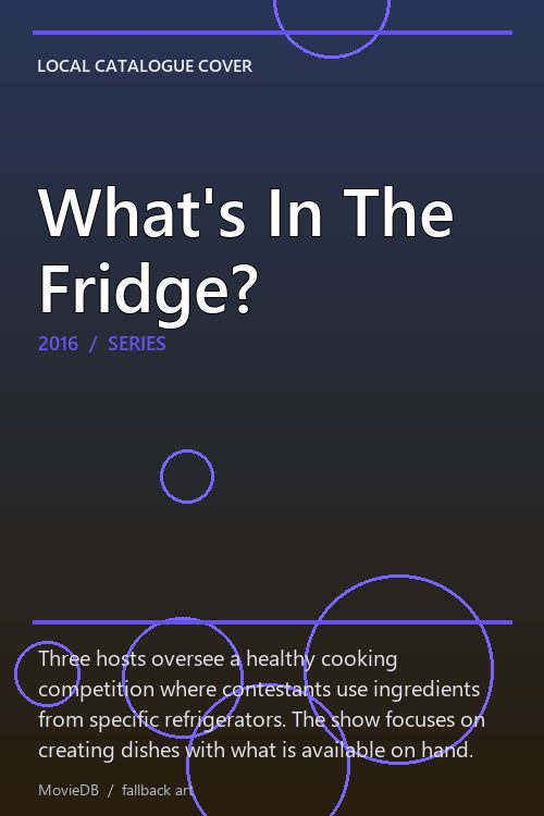 What's In The Fridge? poster