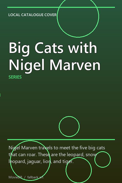 Big Cats with Nigel Marven poster