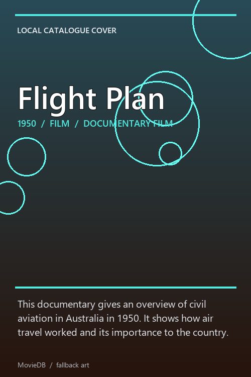 Flight Plan poster