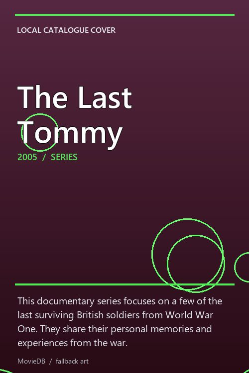 The Last Tommy poster