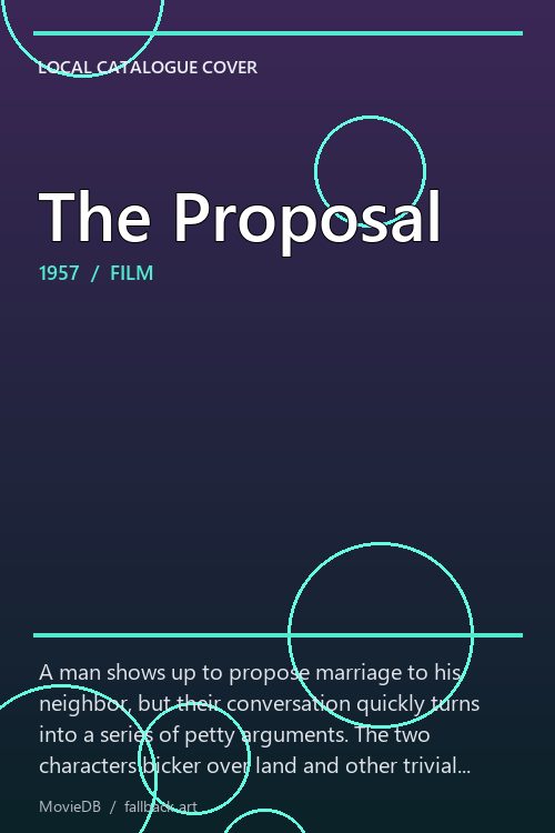 The Proposal poster