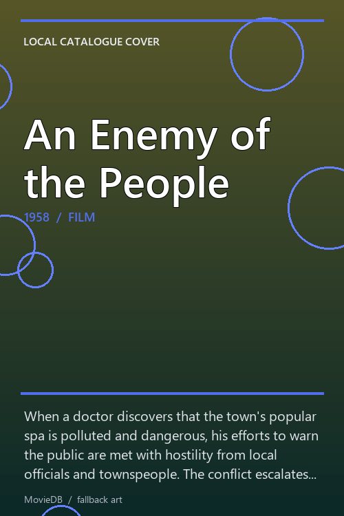 An Enemy of the People poster