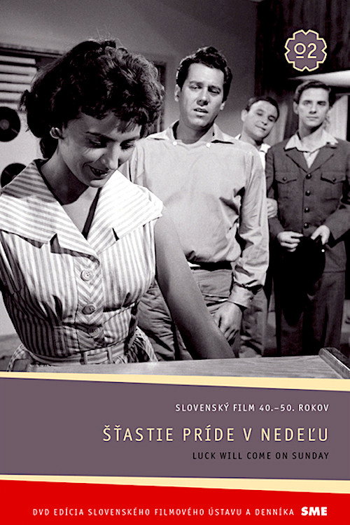 Stastie príde v nedelu poster