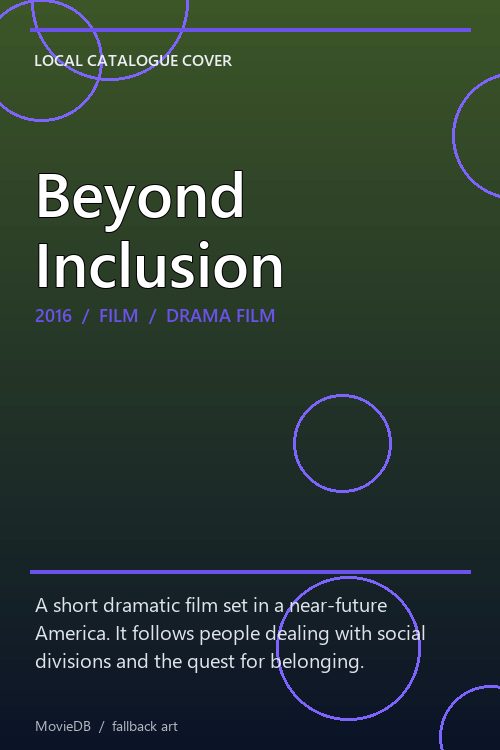 Beyond Inclusion poster