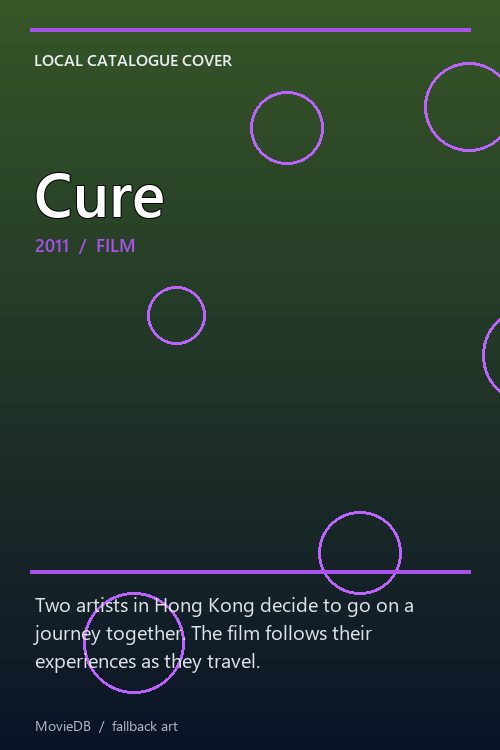 Cure poster