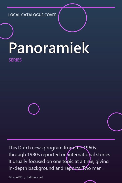 Panoramiek poster