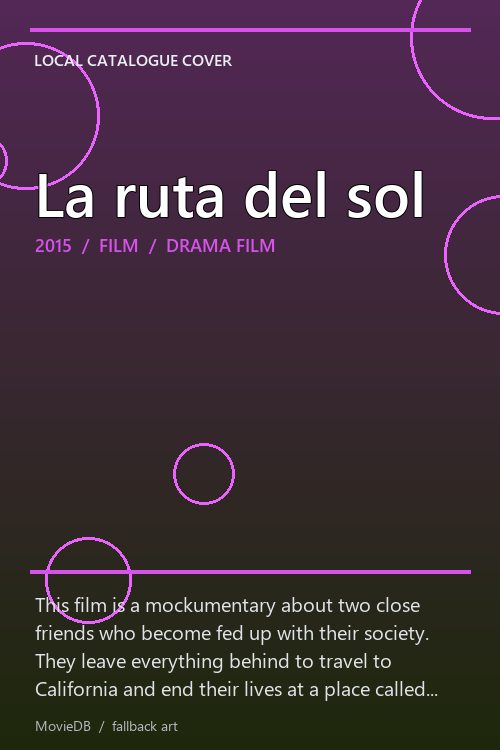 La ruta del sol poster