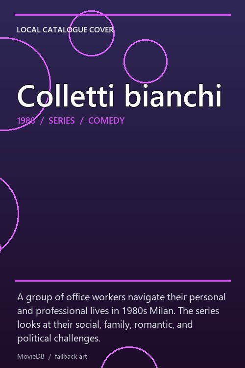 Colletti bianchi poster