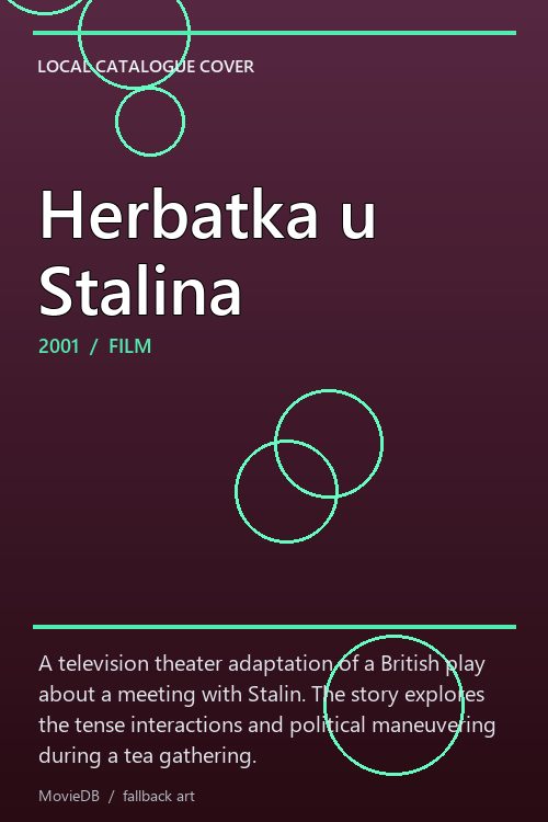 Herbatka u Stalina poster