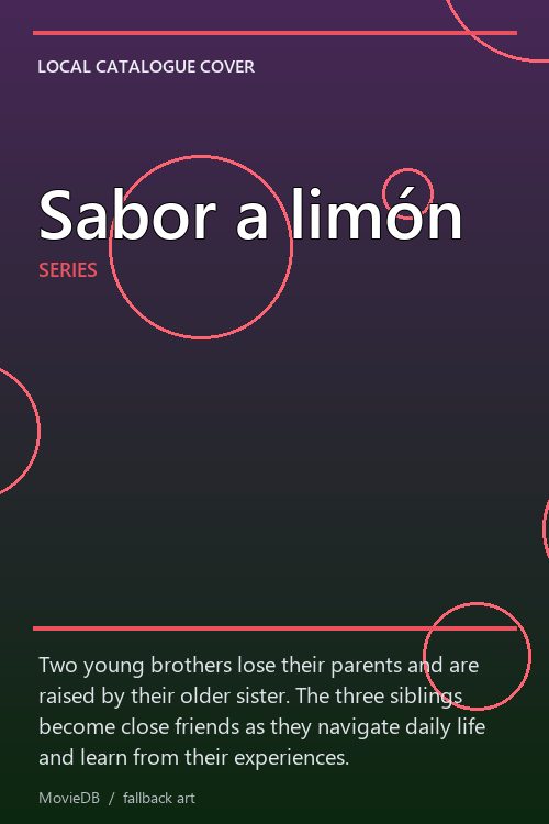 Sabor a limón poster