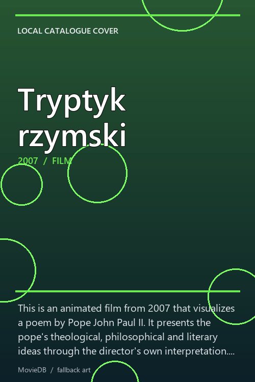 Tryptyk rzymski poster
