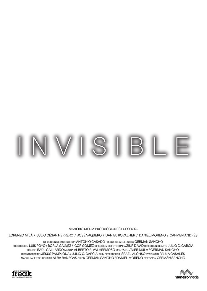 Invisible poster