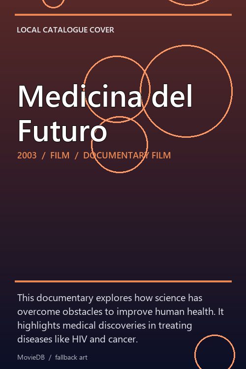 Medicina del Futuro poster