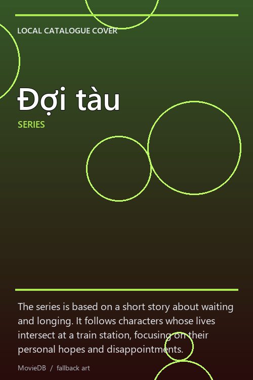 Đợi tàu poster