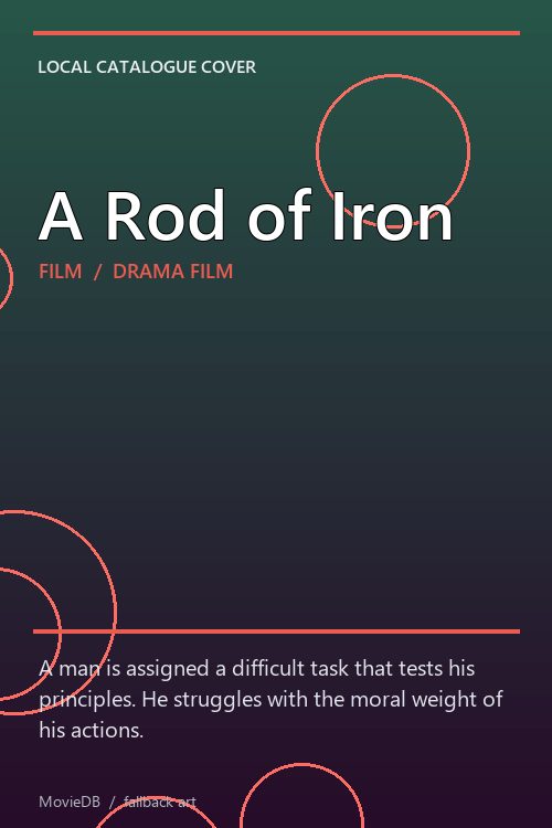 A Rod of Iron poster