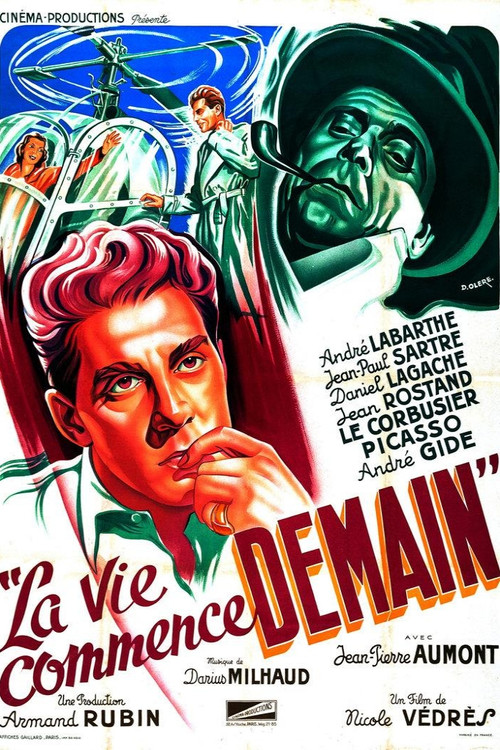 La Vie Commence Demain poster