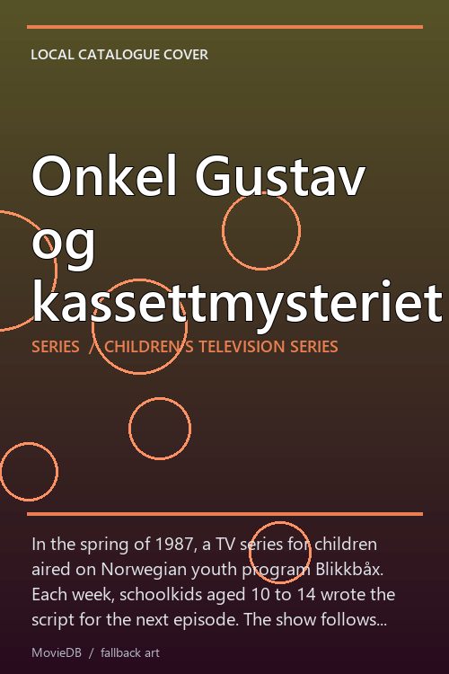Onkel Gustav og kassettmysteriet poster