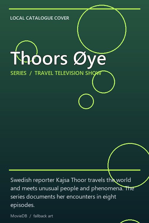 Thoors Øye poster